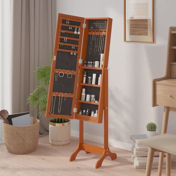 vidaXL Lustro stojące, 34x37x146 cm