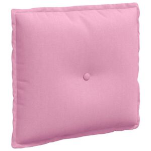 vidaXL Poduszka na plecy R&oacute;żowy 50 x 19 x 45 cm tkanina
