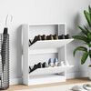vidaXL Szafka na buty Biała 59x17x81 cm Drewno konstrukcyjne