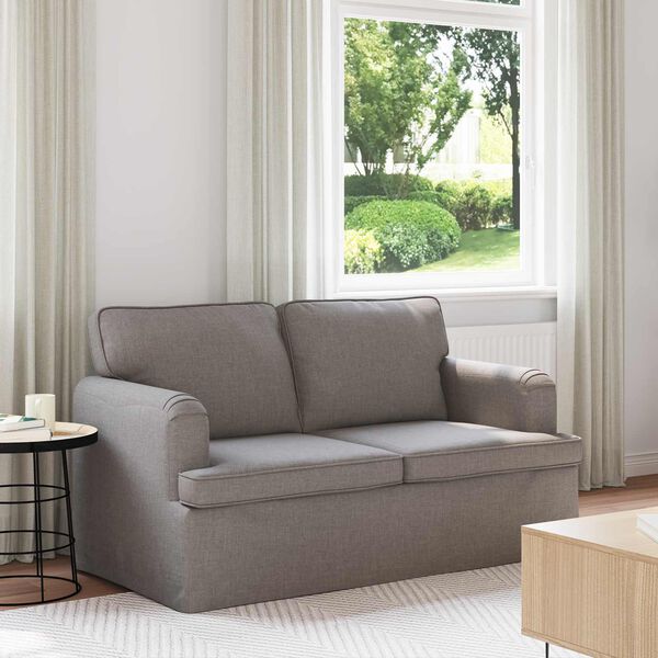 vidaXL Sofa Ciemnoszary
