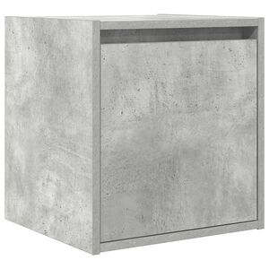 vidaXL Szafka nocna wisząca Betonowa Szara 38x34x40 cm