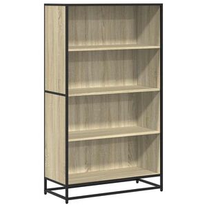 vidaXL Regał, dąb sonoma, 80,5x35x139 cm, materiał drewnopochodny