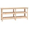 vidaXL Stolik roboczy, 181x50x80 cm, lite drewno sosnowe