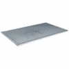 vidaXL Ruszt srebrny 100 x 60 x 2 cm Stal ocynkowana na gorąco
