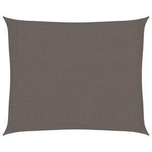 vidaXL Żagiel przeciwsloneczny, 160 g/m&sup2;, antracytowy, 2,5x3 m, HDPE