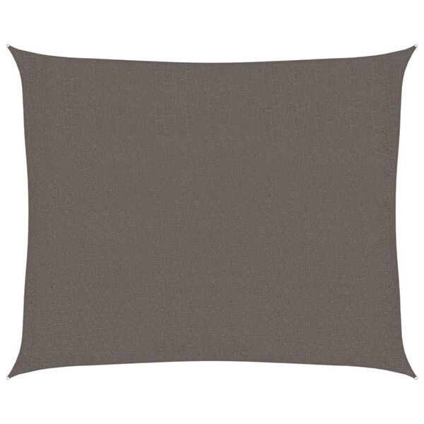 vidaXL Żagiel przeciwsloneczny, 160 g/m&sup2;, antracytowy, 2,5x3 m, HDPE