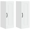vidaXL Front do zmywarki Kalmar 2 pcs Biały 30 x 31 x 80 cm
