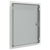 vidaXL Panel dostępu Biały 63 x 33 x 3 cm Stal