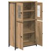 vidaXL Highboard Dąb rzemieślniczy 62 x 32 x 106,5 cm