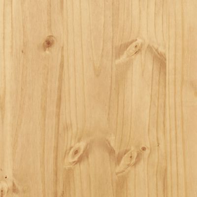 vidaXL Toaletka Corona, 104x47x75 cm, lite drewno sosnowe