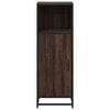 vidaXL Szafka łazienkowa, brązowy dąb, 35x37,5x100 cm