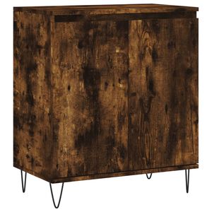 vidaXL Komoda, przydymiony dąb, 60x35x70 cm, materiał drewnopochodny