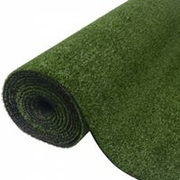 vidaXL Sztuczny trawnik, 7/9 mm, 0,5x5 m, zielony