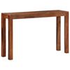vidaXL Stolik konsolowy, 120x30x76 cm, lite drewno akacjowe