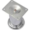 vidaXL Okrągłe nóżki do sofy, 8 szt., chromowe, 60 mm