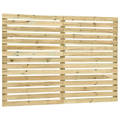 vidaXL Panel ogrodzeniowy, impregnowane drewno sosnowe, 180x180 cm