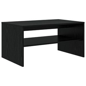 vidaXL Stolik kawowy Czarny Dąb 80 x 50 x 40 cm Drewno inżynieryjne
