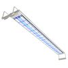 vidaXL Lampa LED do akwarium, IP67, aluminiowa, 100-110 cm