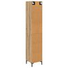 vidaXL Highboard z szufladą Dąb rzemieślniczy 34,5 x 34 x 180 cm
