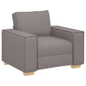 vidaXL Sofa Fotel Taupe 100x78x84 cm Tkanina