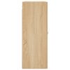 vidaXL Wiszące szafki, 2 szt., dąb sonoma, materiał drewnopochodny