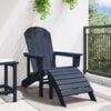 vidaXL Krzesło Adirondack Granatowy 82 x 74 x 92 cm HDPE