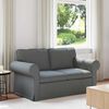 vidaXL Sofa Ciemnoszary