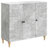 vidaXL Bufet Betonowy szary 89 x 34,5 x 80 cm Drewno inżynieryjne
