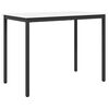vidaXL St&oacute;ł barowy Biały 140 x 80 x 105 cm Lite drewno sosnowe