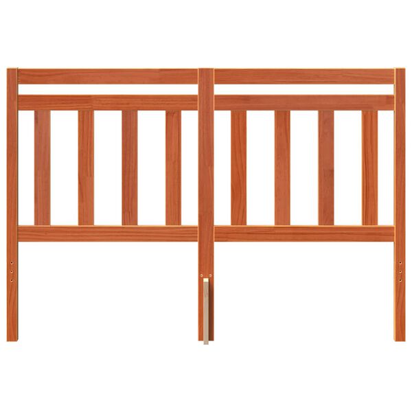 vidaXL Zagł&oacute;wek Z zagł&oacute;wkiem Woskowy Brąz 155,5 x 100 cm