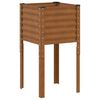 vidaXL Donica ogrodowa 45x45x88 cm Stal nierdzewna