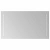 vidaXL Lustro łazienkowe LED przezroczysty 70 x 40 cm szkło hartowane