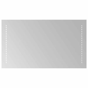 vidaXL Lustro łazienkowe LED przezroczysty 70 x 40 cm szkło hartowane