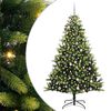 vidaXL Sztuczna Choinka Składana na Święta 300 LED zielony 240 cm