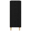 vidaXL Bufet Czarny dąb 34 x 69.5 x 90 cm Materiał drewnopochodny