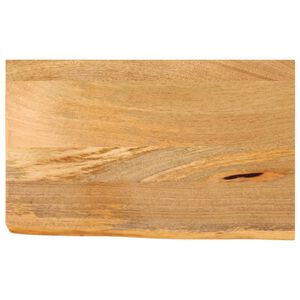 vidaXL Blat stołu z naturalną krawędzią, 40x20x2,5 cm, drewno mango