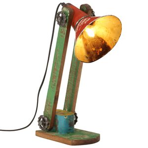 vidaXL Lampa stołowa, 25 W, wielokolorowa, 23x13x52 cm, E27
