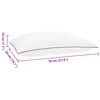 vidaXL Poduszka do spania Biały 70 x 50 x 18 cm