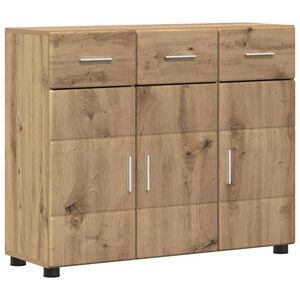 vidaXL Bufet FLORIN 88,5 x 30,5 x 73 cm Dąb rzemieślniczy