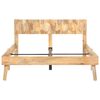 vidaXL Rama łóżka, lite drewno mango, 120 x 200 cm
