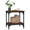 vidaXL Stolik boczny, brązowy dąb, 40x30x42 cm