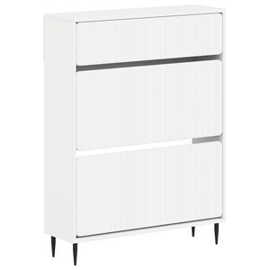 vidaXL Szafka na buty ZWOLLE 78 x 24 x 103 cm Drewno inżynieryjne