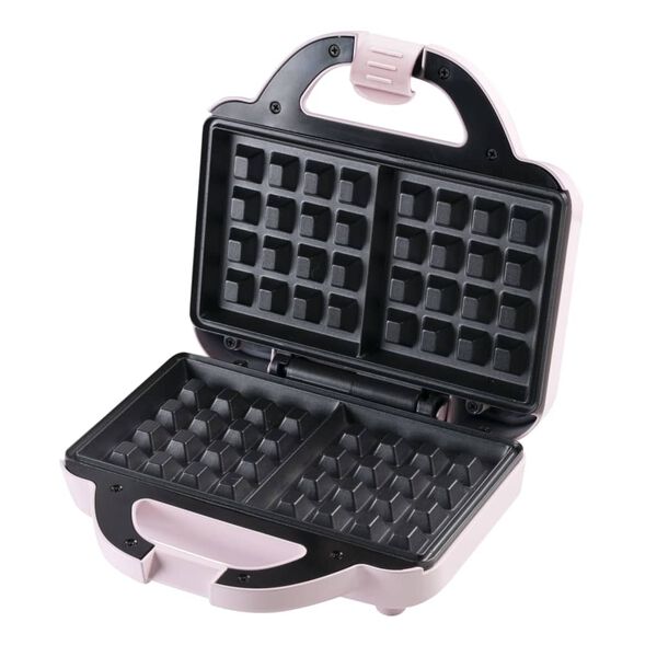 Bestron Gofrownica AWB700P, 750 W, r&oacute;żowa