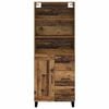 vidaXL Highboard z szufladą Stare drewno 69,5 x 34 x 180 cm