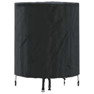 vidaXL Pokrowiec na St&oacute;ł 62 x 62 x 70 cm tkanina Okrągły Wodoodporny