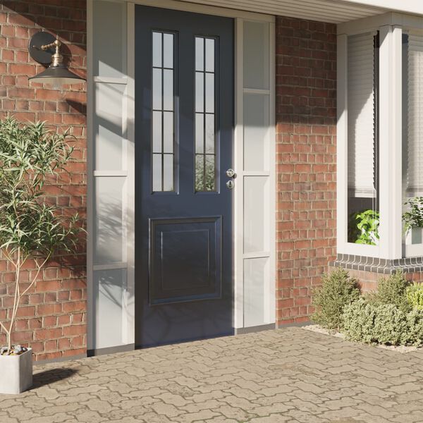 vidaXL Folia okienna, matowa, w paski, 45x1000 cm, PVC