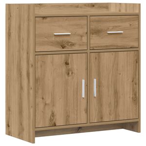vidaXL Bufet Dąb artisan 75 x 36 x 80 cm Drewno inżynieryjne