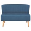 vidaXL Sofa 117x55,5x77 cm, niebieski materiał