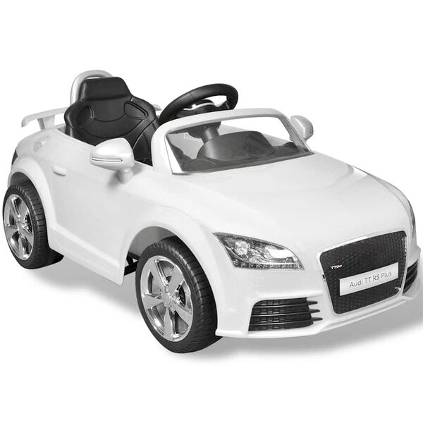 Audi TT RS Samochód dla dzieci z pilotem Biały