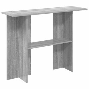 vidaXL Konsola Szary Sonoma 100 x 30 x 75 cm Drewno inżynieryjne